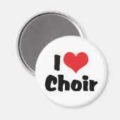 Aimant Chœur I Love Heart (Recto/Verso)