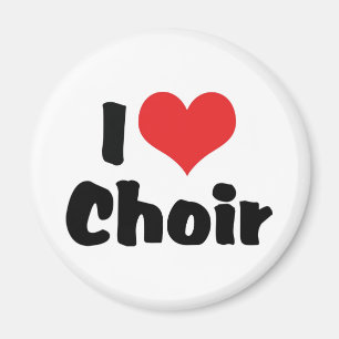 Aimant Chœur I Love Heart