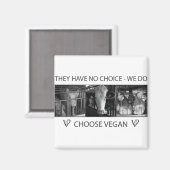 Aimant Choisir Vegan (Recto/Verso)