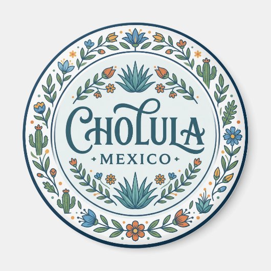 Aimant Cholula Mexique (Devant)
