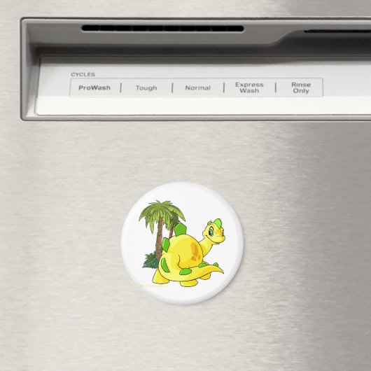 Aimant Chomby jaune tyrannien regardant (In Situ (Lave-vaisselle))