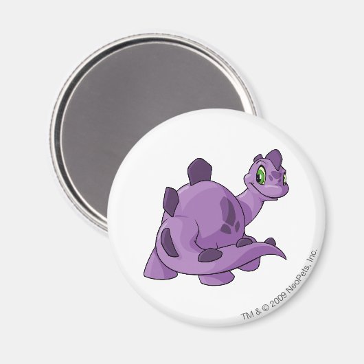 Aimant Chomby violet (Recto/Verso)