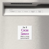 Aimant chorale chanteuse (In Situ (Lave-vaisselle))