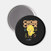 Aimant Chorale Chick Singer Musicien Musique Chanter Cade (Recto/Verso)