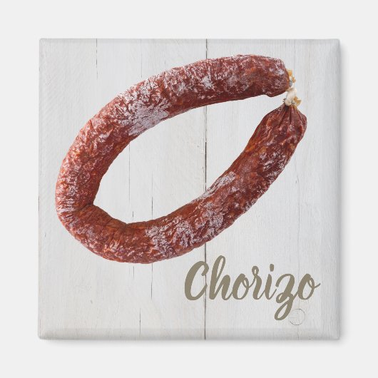 Aimant Chorizo Saucisson (Devant)