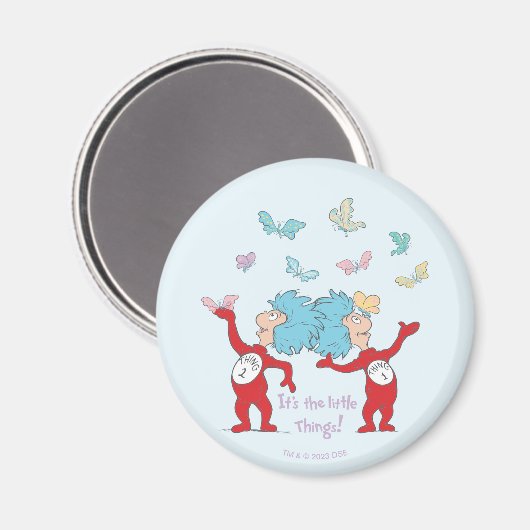 Aimant Chose Une Chose Deux C'est Les Petites Choses ! (Recto/Verso)