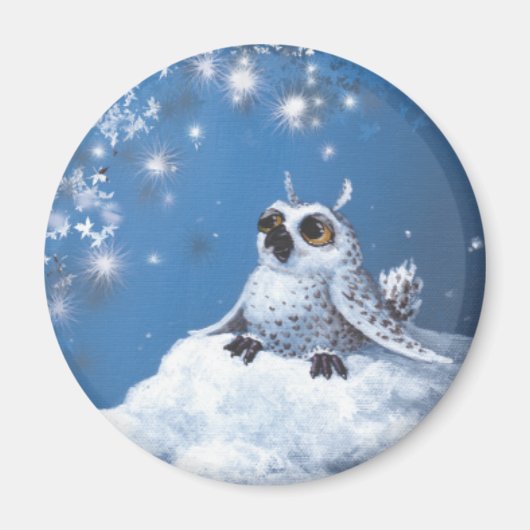 Aimant chouette (Devant)