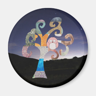 Aimant Chouette couchée