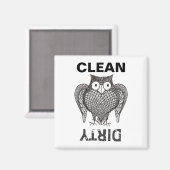 Aimant Chouette dont vous avez besoin (Recto/Verso)