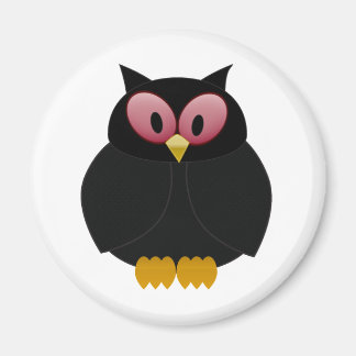 Aimant Chouette noire