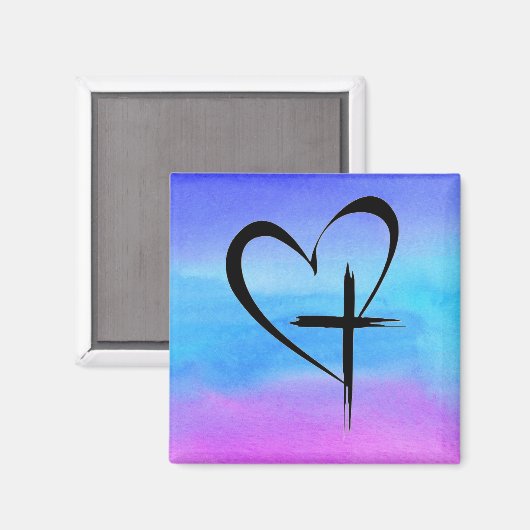 Aimant chrétien (Recto/Verso)