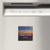 Aimant chrétien | JE CONNAIS LES PLANS | Jérémie 29:11 (In Situ (Lave-vaisselle))