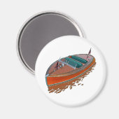 Aimant Chris-Craft Barrel Back (Recto/Verso)