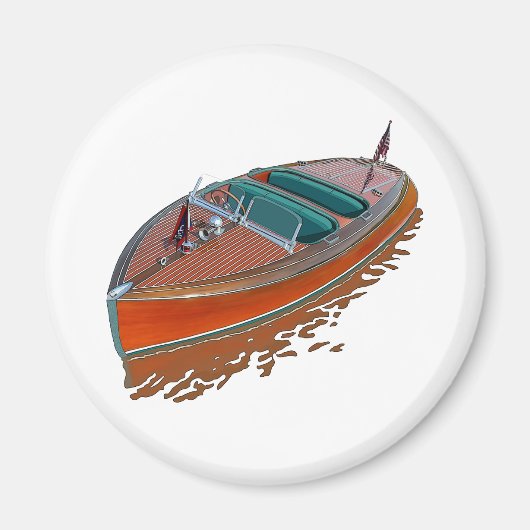 Aimant Chris-Craft Barrel Back (Devant)