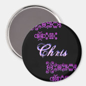 Aimant Chris Designer (Recto/Verso)