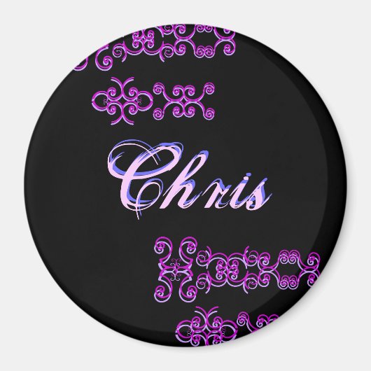 Aimant Chris Designer (Devant)