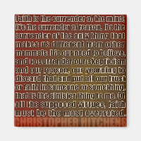Chris Hitchens Abandon de l'aimant de raison (Reds