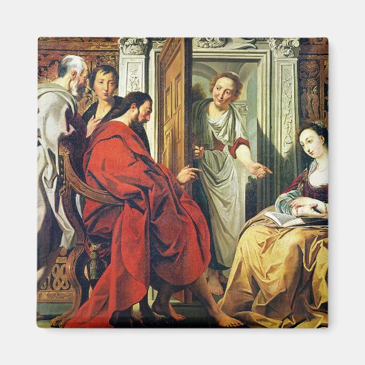 Aimant Christ à la Maison de Marthe et Marie de Béthanie (Devant)