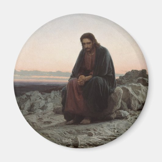 Aimant Christ dans le désert (Devant)