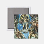 Aimant Christ, détails du "jugement Dernier" (Recto/Verso)