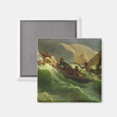 Aimant Christ endormi dans son bateau (Recto/Verso)