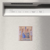 Aimant Christ et la Vierge Marie Enthronée (In Situ (Lave-vaisselle))