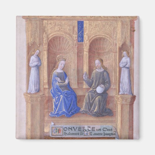 Aimant Christ et la Vierge Marie Enthronée (Devant)