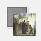 Aimant Christ guérir l'homme aveugle (Recto/Verso)