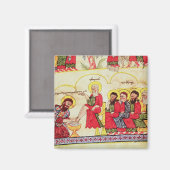 Aimant Christ lave les pieds des disciples (Recto/Verso)