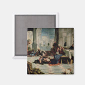 Aimant Christ Laver les pieds des disciples (Recto/Verso)