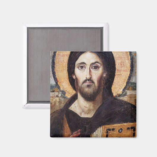 Aimant Christ Pantocrator (Recto/Verso)