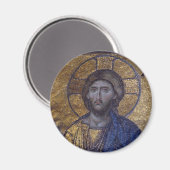 Aimant Christ Pantocrator (Recto/Verso)