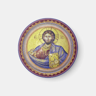 Aimant Christ Pantocrator icône orthodoxe