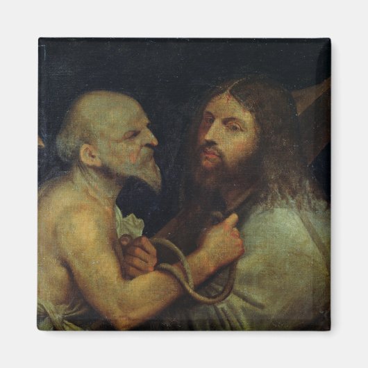 Aimant Christ porte la croix (Devant)