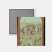 Aimant Christ sur la route du Calvaire (Recto/Verso)
