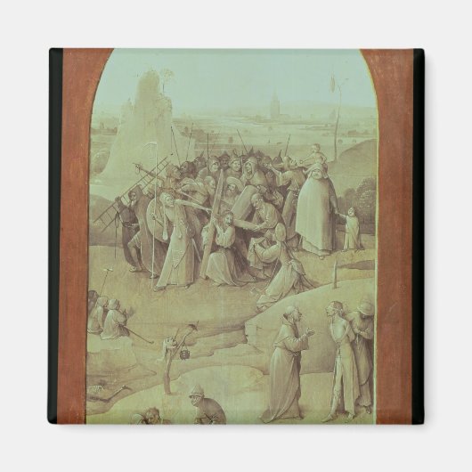 Aimant Christ sur la route du Calvaire (Devant)