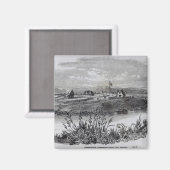 Aimant Christchurch, Canterbury Colony, Nouvelle-Zélande (Recto/Verso)