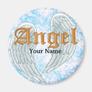 aimant Christian Angel Wings