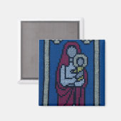 Aimant Christian embroidery (Recto/Verso)