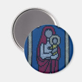 Aimant Christian embroidery (Recto/Verso)