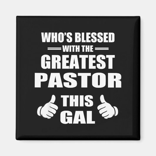 Aimant Christian Faith Church Fellowship Congregation Pas (Devant)