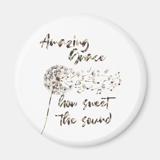 Aimant Christian Hymn ; Citation de grâce Extraordinaire (Devant)