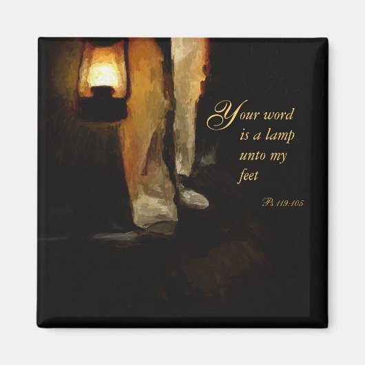 Aimant Christian Inspiration Bible Verse Encouragement (Devant)