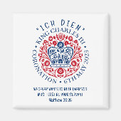 Aimant Christian KING CHARLES III Coronation (Devant)