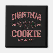 Aimant Christmas 2025 Cookie Crew Gingerbread Funny Chris (Devant)