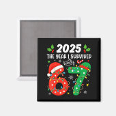 Aimant Christmas 2025 The Year I Barely Survived Six Seve (Recto/Verso)