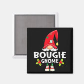 Aimant Christmas Bougie Gnome X-mas Family Matching (Recto/Verso)