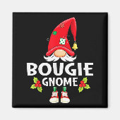 Aimant Christmas Bougie Gnome X-mas Family Matching (Devant)