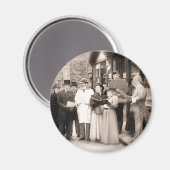 AIMANT CHRISTMAS CAROL CHANTEURS VICTORIENS (Recto/Verso)