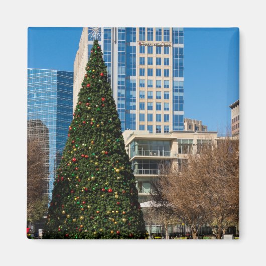 Aimant Christmas Downtown Dallas (Devant)